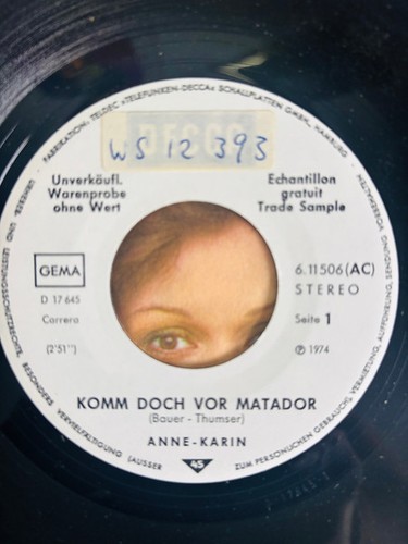 Anne karin komm doch - komm', vor