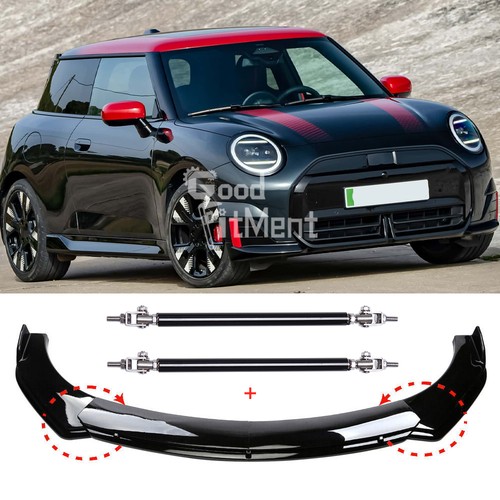 Glänzend schwarz frontspoiler - glänzend,
