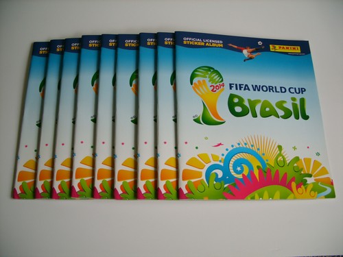 Panini leeralbum wm 2014 - 9x,