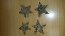 Weihnachten Holz Stern aus Holz ca. 8 cm