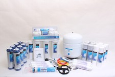 5 Stufige Umkehrosmose Osmoseanlage RO50 E00 50G NSF + 3 Jahressatz Ersatzfilter