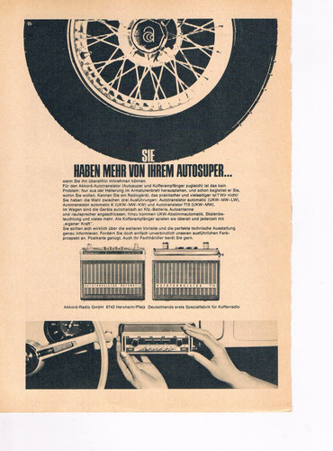 Akkord werbeanzeige werbung - akkord,