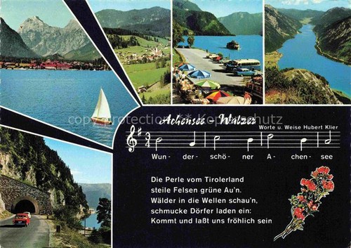 Achensee tirol segelboot - tirol, at