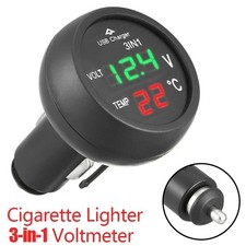 USB Ladegerät LED Voltmeter