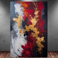 LEINWAND BILD ER XXL ABSTRAKT