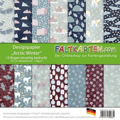 Designpapier x12 170gr - 12"x12",