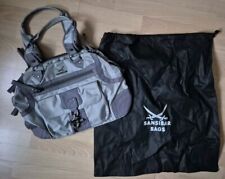 Sansibar Handtasche, Shopper mit dazugehörigen Beutel in grau NEU