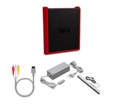 Nintendo Wii Konsole Mini Rot