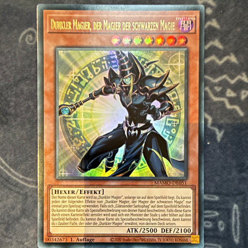 Dunkler magier der - yu-gi-oh!,