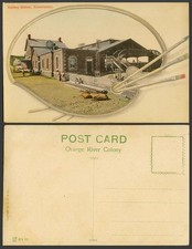 Südafrika alte Postkarte