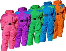 Kinder Schnee/Skianzug Wind- und Wasserdicht Winteranzug mit Kaputze 98-128