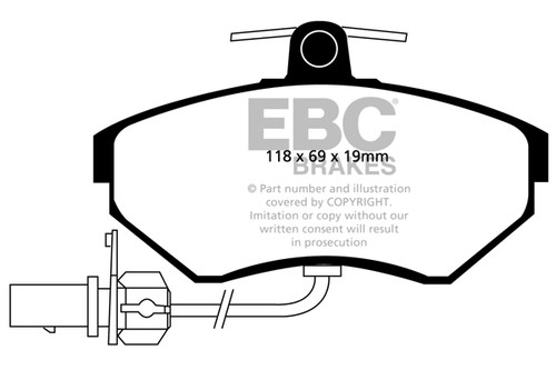 Ebc ultimax2 bremsbeläge - ultimax2,