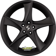 2x Etabeta Jofiel black matt 9x20 ET42 - LK5/120 ML65.1 Felge Alu