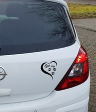 Auto Aufkleber Pfoten Hund