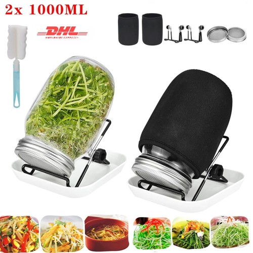 1000ml sprossenglas set - sprossenglas,