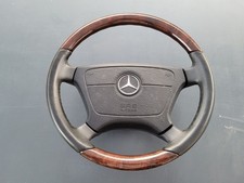 Mercedes SL R129 Wurzelholz-Lenkrad – hervorragender Originalzustand