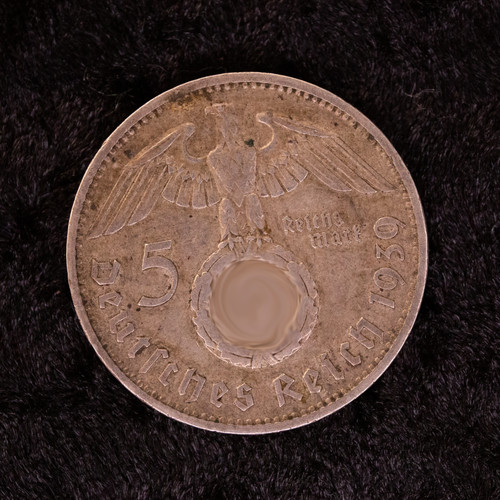 Reichsmark silbermünze 1939 - reichsmark,