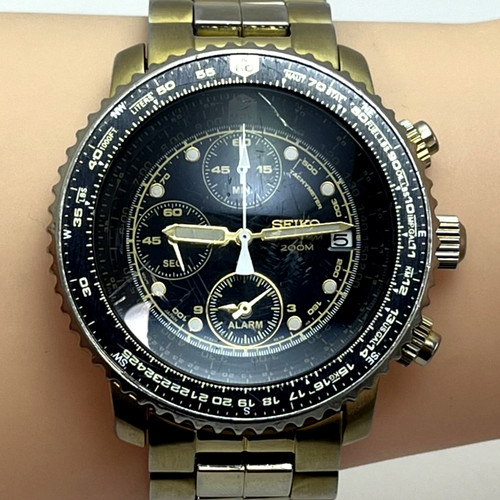 Seiko chronograph 7t62 - chronograph, 7t62-0eb0