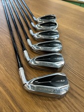 TaylorMade Qi10 Eisensatz 5-P (A) Light Flex RH Graphite Herren Standard