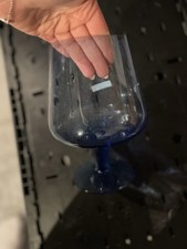 Großes Dekoglas Blau