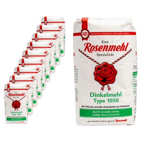 Rosenmehl 10x dinkelmehl typ - rosenmehl,
