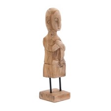 TEAK SKULPTUR "PRIMITIVO" | 40