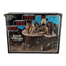 Star Wars Ewok Village vollständig Trilogo Vintage Kenner