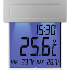 TFA Dostmann Vision Solar Thermometer Silber 30.1035