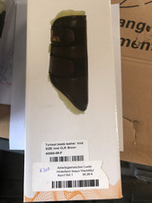 Arbeitsgamaschen - Hinterbein – Warmblut – Leder – Braun – Kentucky Horsewear