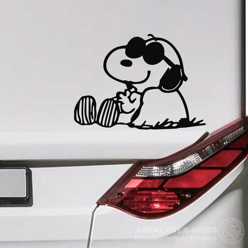 Aufkleber snoopy 50x36cm - snoopy,