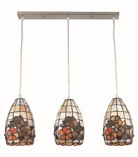 Pendelleuchte aus Muschel