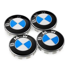 Neu 4X 68mm Für BMW Embleme Nabenkappen Nabendeckel Felgendeckel Nabenabdeckung