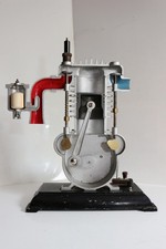 Histor. Lehrmodell 4-Takt-Motor - Seitenventiler - Lehrmittel Schule Fahrschule