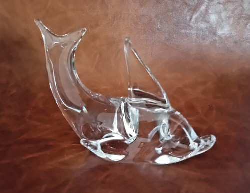 Glasfigur delphin - glasfigur,