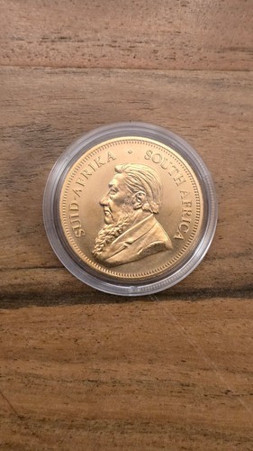 Goldmünze unze krügerrand - goldmünze, 1