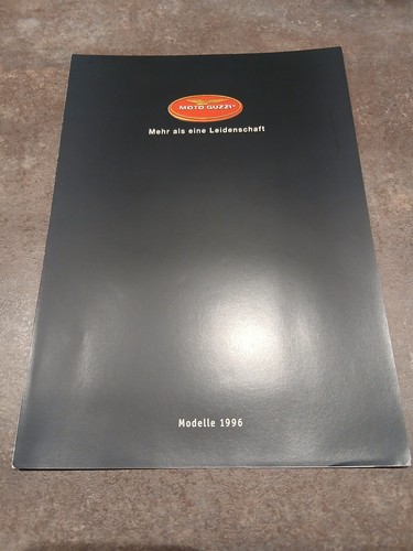 Prospekt moto guzzi modelle - moto,