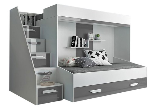 Hochbett kinderbett etagenbett - hochbett,