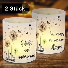 2 Stück Windlicht für