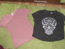   T- Shirt `` H & M `` 2 Stück   Gr .:    36 / S