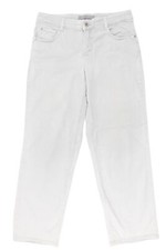 MAC Gracia Damen Jeans Hose Gr.38 grau hellgrau gerade Stretch-Denim 180-207