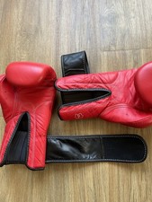 Pfaffensport «KIBO FIGHT» Boxhandschuhe für das Sparring Rot, 10 Unzen