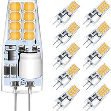 G4 LED 3W Warmweiß, 10er