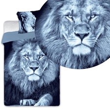 Bettwäsche 160x200 Löwe