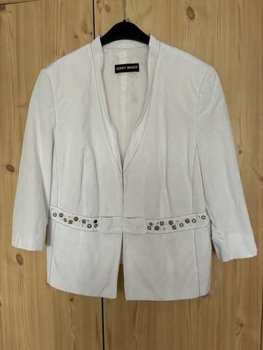 Sommerjacke weiß 44 - weiß, gr.44