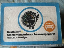 DDR  Momentanverbrauchsanzeige Kraftstoff mit Geber Wartburg Barkas  KMVA IFA