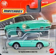 Matchbox '67 Alfa Romeo Duetto