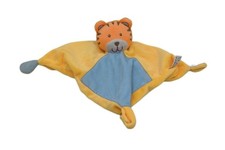 Simba ABC Tiger Schmusetuch Gelb Blau Kuscheltuch Schnuffeltuch Baby Spielzeug 