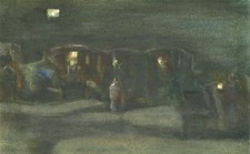 Henry Boddington (1849-1925) - 1904 Aquarell, Zigeunerwagen Ii