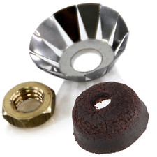 Pumpenleder + Lederspreizer + Mutter für Petromax | Geniol HK150|250|350|500 NEU