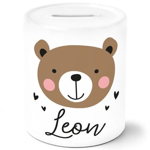 Kids money box with - money,